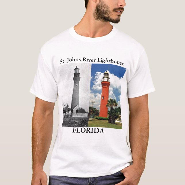 Faro del río de St Johns, camisa de la Florida (Anverso)