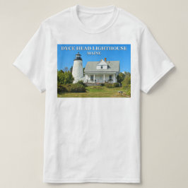 Faro Dyce Head, camiseta Castine Maine