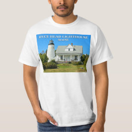 Faro Dyce Head, camiseta Castine Maine