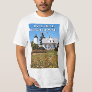 Faro Dyce Head, camiseta Castine Maine