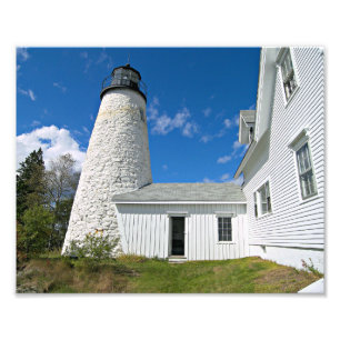 Faro Dyce Head, impresión fotográfica Castine Main