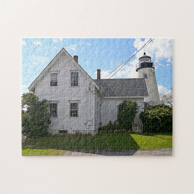 Faro Dyce Head, rompecabezas de Maine Jigsaw (Horizontal)