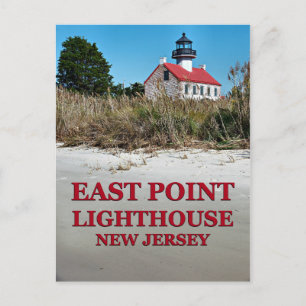 Faro East Point, postal de Nueva Jersey