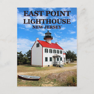 Faro East Point, postal de Nueva Jersey