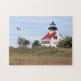 Faro East Point, rompecabezas de Nueva Jersey