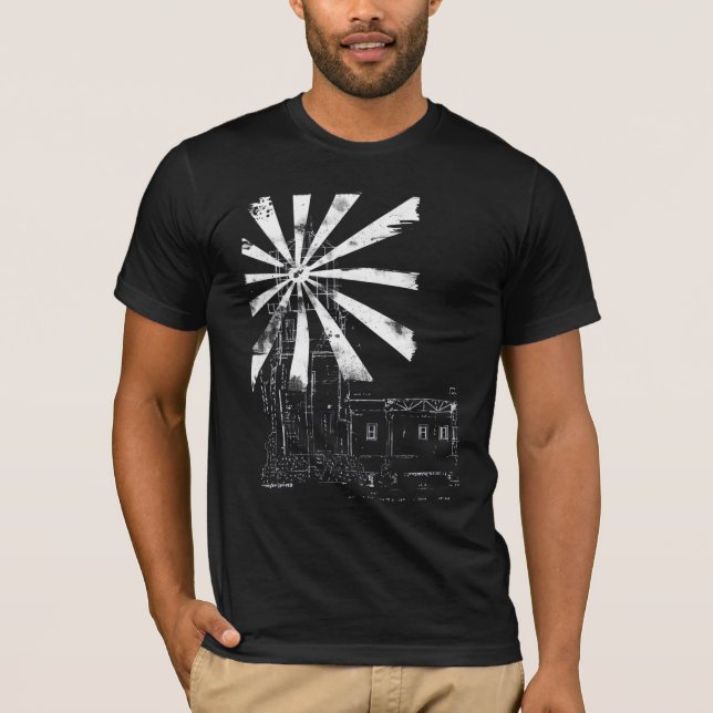 Faro en la camisa gris de Twofer (Anverso)
