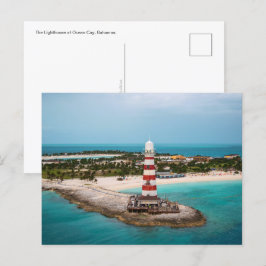 Faro en Ocean Cay, Bahamas postal