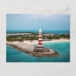 Faro en Ocean Cay, Bahamas postal