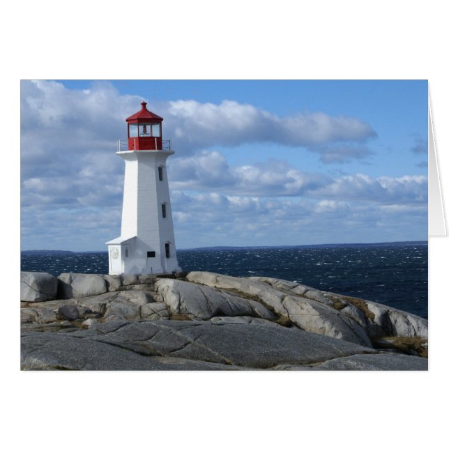 Faro en Peggy's Cove (Anverso (Horizontal))