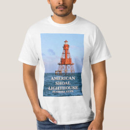 Faro estadounidense de zapatos, camiseta de Florid
