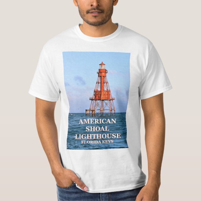 Faro estadounidense de zapatos, camiseta de Florid (Anverso)