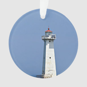 Faro exterior de Sodus sobre un adorno acrílico