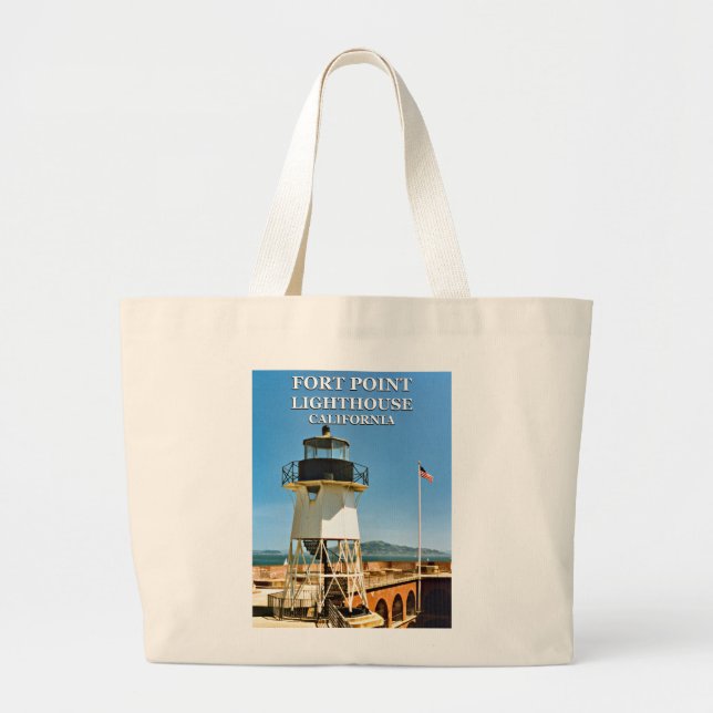 Faro Fort Point, Bolsa Tote de California (Frente)