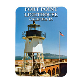 Faro Fort Point, imán Flex de California