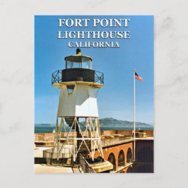 Faro Fort Point, postal de California