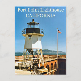Faro Fort Point, postal de California