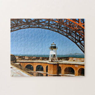 Faro Fort Point, Puzzle Jigsaw de California