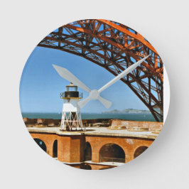 Faro Fort Point, reloj de pared de California