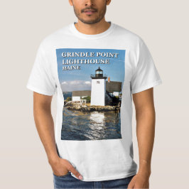 Faro Grindle Point, camiseta Maine