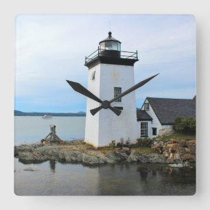 Faro Grindle Point, reloj de pared principal