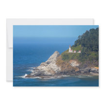 Faro Heceta Head | Costa de Oregón | Tarjeta