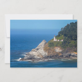 Faro Heceta Head | Costa de Oregón | Tarjeta