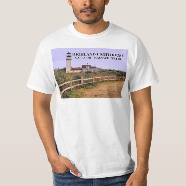Faro Highland, camiseta de Massachusetts (Anverso)