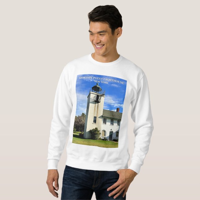 Faro Horton Point, camisa sudadera de Nueva York (Anverso completo)