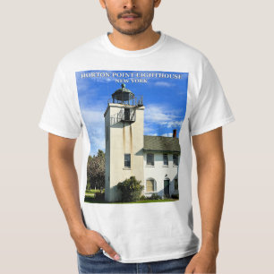 Faro Horton Point, camiseta de Nueva York