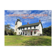 Faro Horton Point, postal de Nueva York