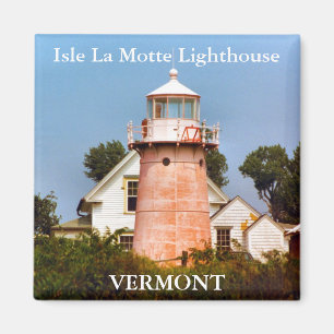 Faro Isle La Motte, imán Vermont