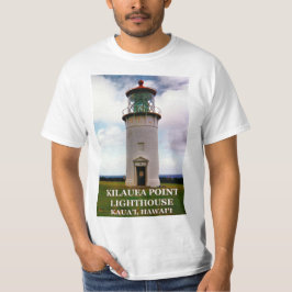 Faro Kilauea Point, Kauai, camiseta Hawaii