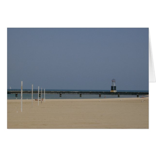 Faro Lake Michigan Shores Beacon Light (Anverso (Horizontal))