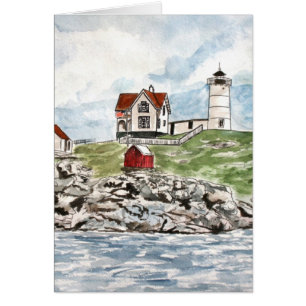 Faro Maine de Neddick del cabo