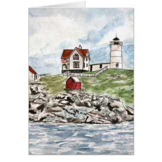 Faro Maine de Neddick del cabo