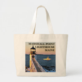 Faro Marshall Point, Bolsa de Tote Maine Jumbo