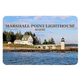 Faro Marshall Point, imán Maine Flexi
