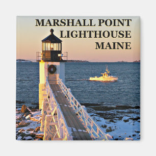 Faro Marshall Point, imán Port Clyde Maine