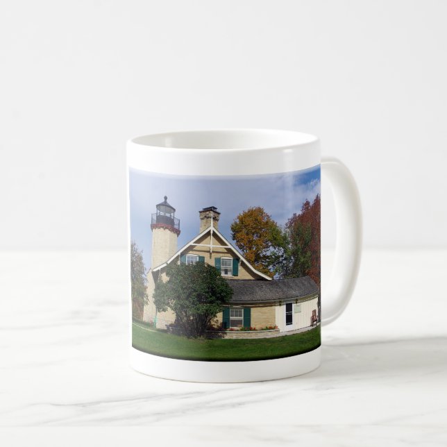 Faro McGulpin Point 2011 taza de café (Anverso derecho)