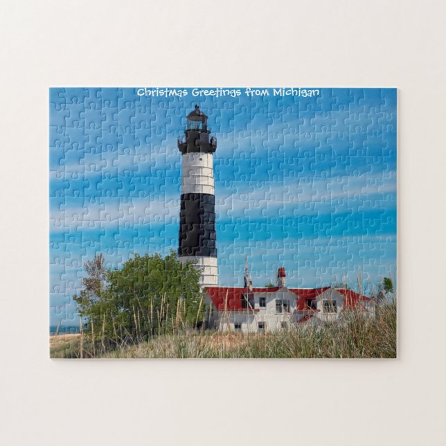 Faro Michigan. Rompecabezas (Horizontal)