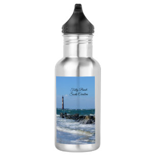Faro Morris Botella de Agua de Folly Beach
