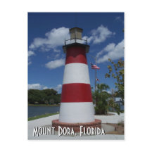 Faro Mount Dora Florida foto postal de la tarjeta