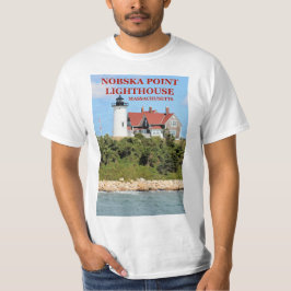 Faro Nobska Point, camiseta de Massachusetts