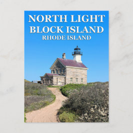 Faro Norte, Isla Bloque, postal RI