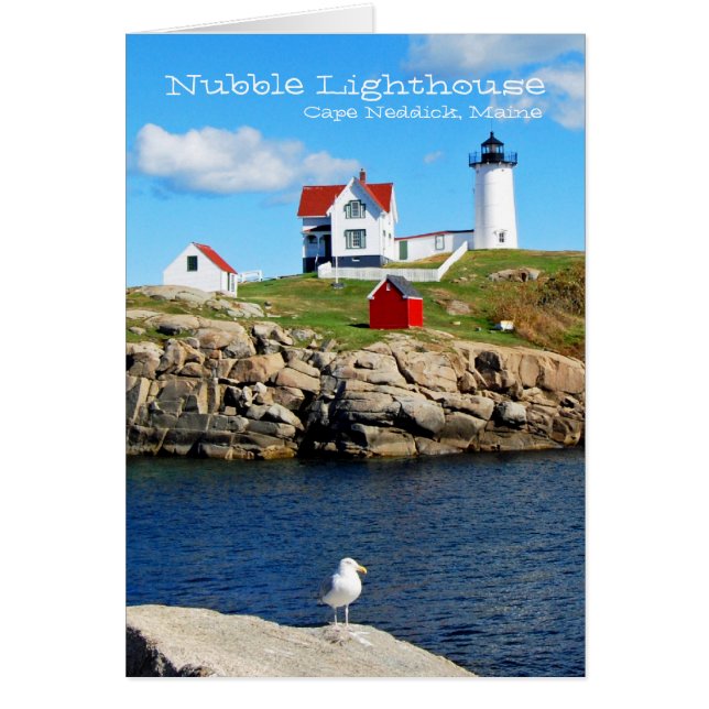 Faro Nubble, Cabo Neddick, Maine (Frente)