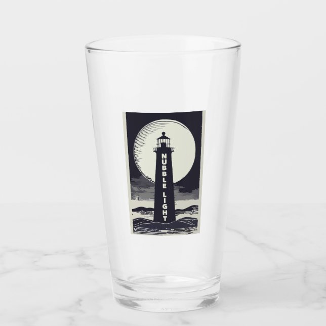 Faro Nubble Light Maine Luna (Anverso)