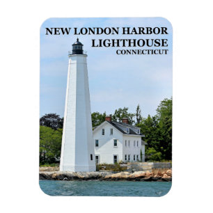 Faro nuevo del puerto de Londres, imán fotográfico