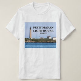 Faro pequeno de Manan, camiseta de Maine