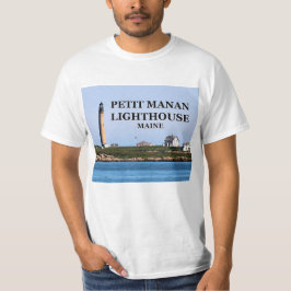 Faro pequeno de Manan, camiseta de Maine