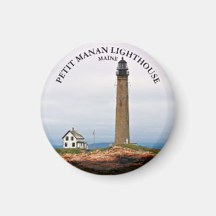 Faro Petit Manan, imán de Maine Round